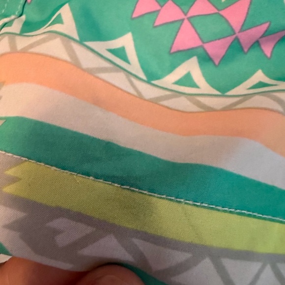 Chubbies Colorful Geometric Patterned Swim Trunks - Picture 3 of 4